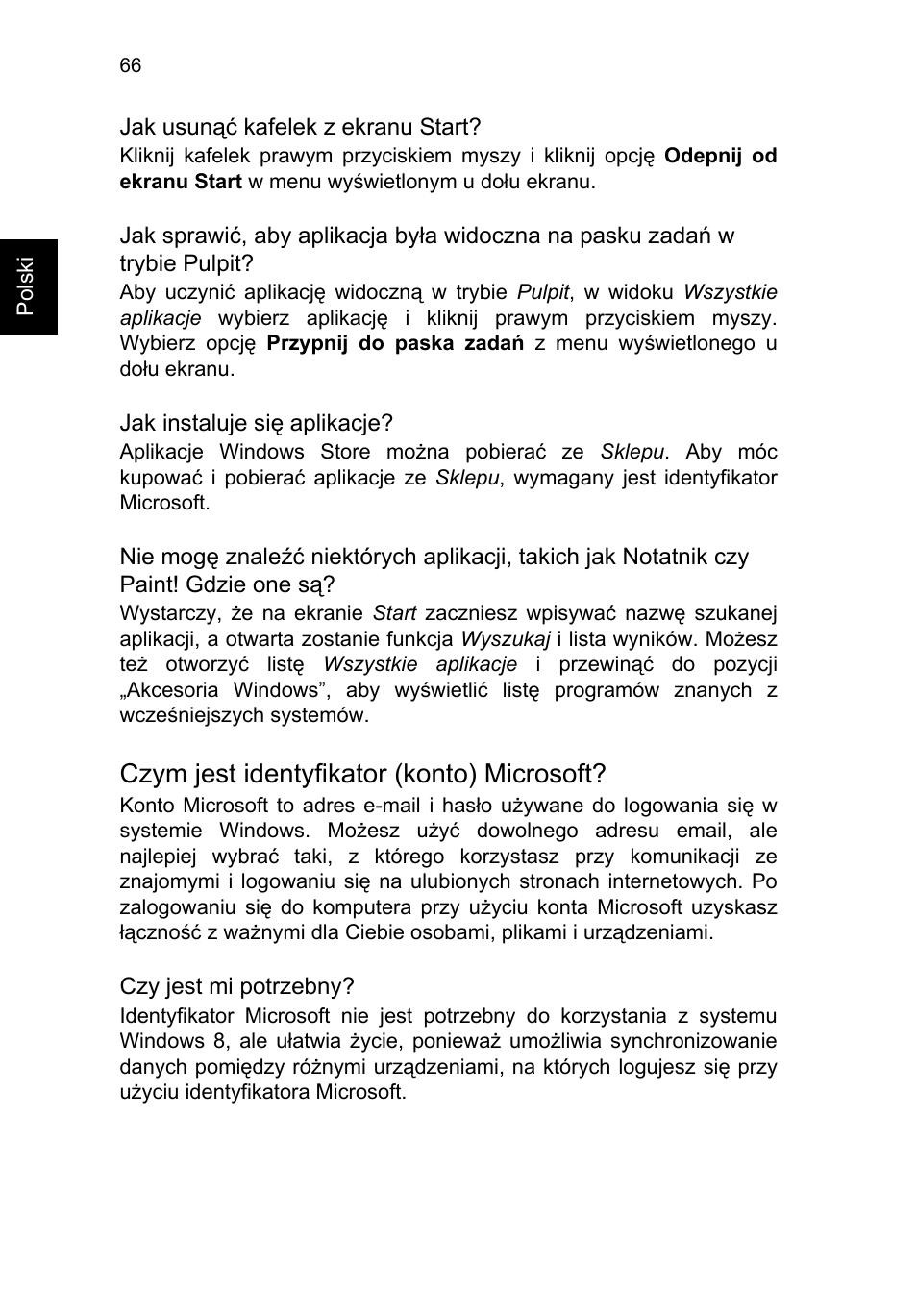 Czym jest identyfikator (konto) microsoft | Acer TravelMate P653-V User Manual | Page 1196 / 2742