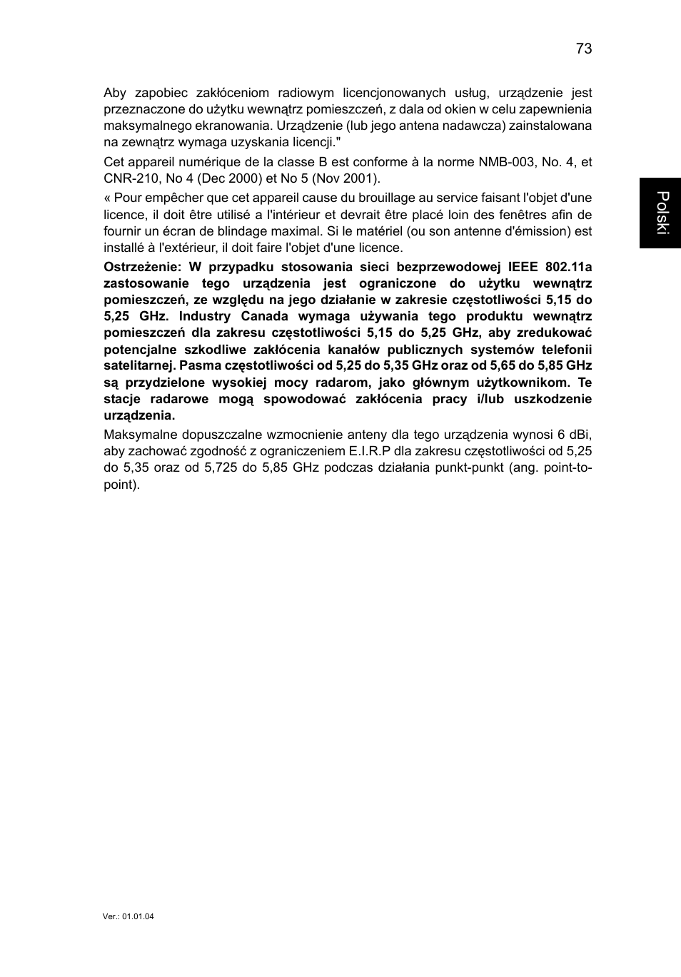 Polski | Acer TravelMate P653-V User Manual | Page 1203 / 2742