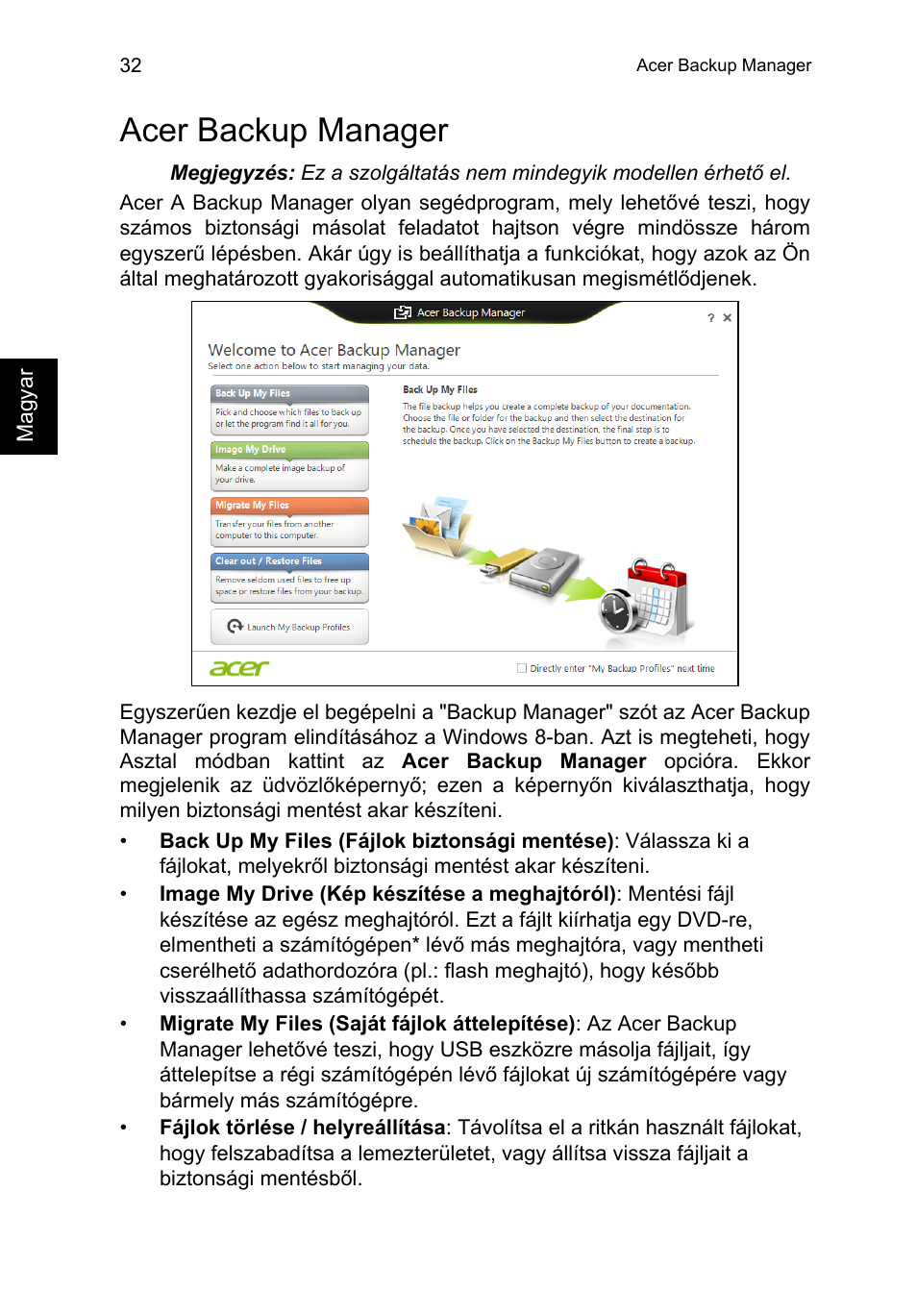 Acer backup manager | Acer TravelMate P653-V User Manual | Page 1256 / 2742