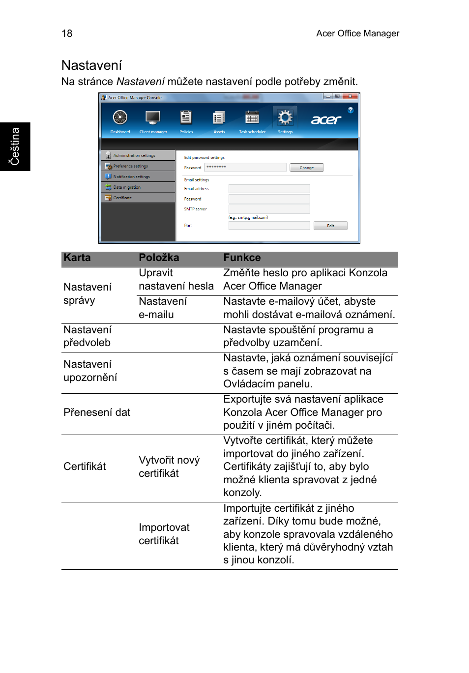 Nastavení | Acer TravelMate P653-V User Manual | Page 1334 / 2742