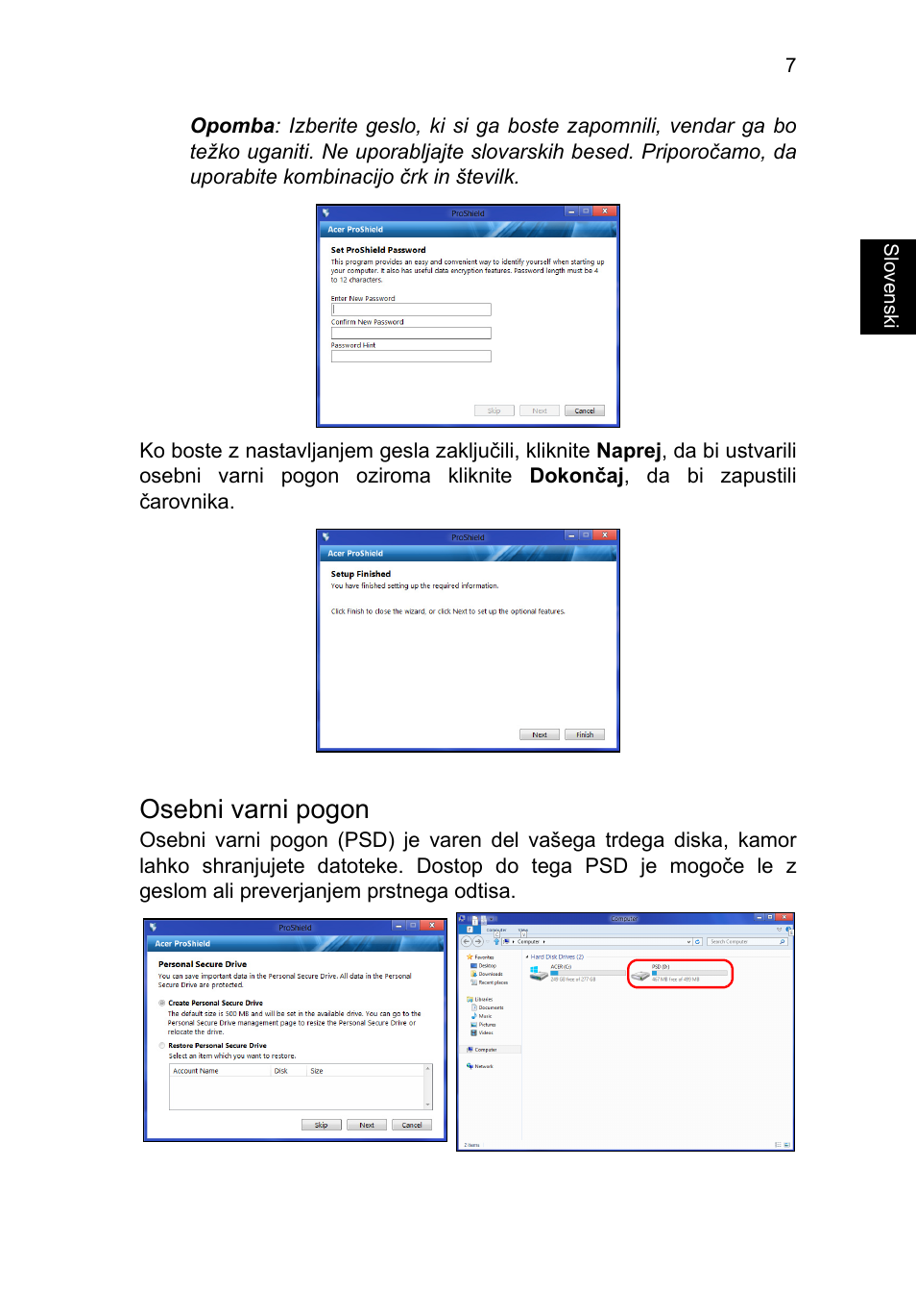 Osebni varni pogon | Acer TravelMate P653-V User Manual | Page 1505 / 2742