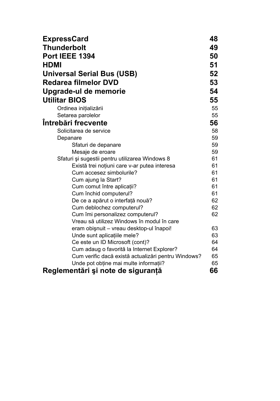 Întrebări frecvente 56 | Acer TravelMate P653-V User Manual | Page 1681 / 2742