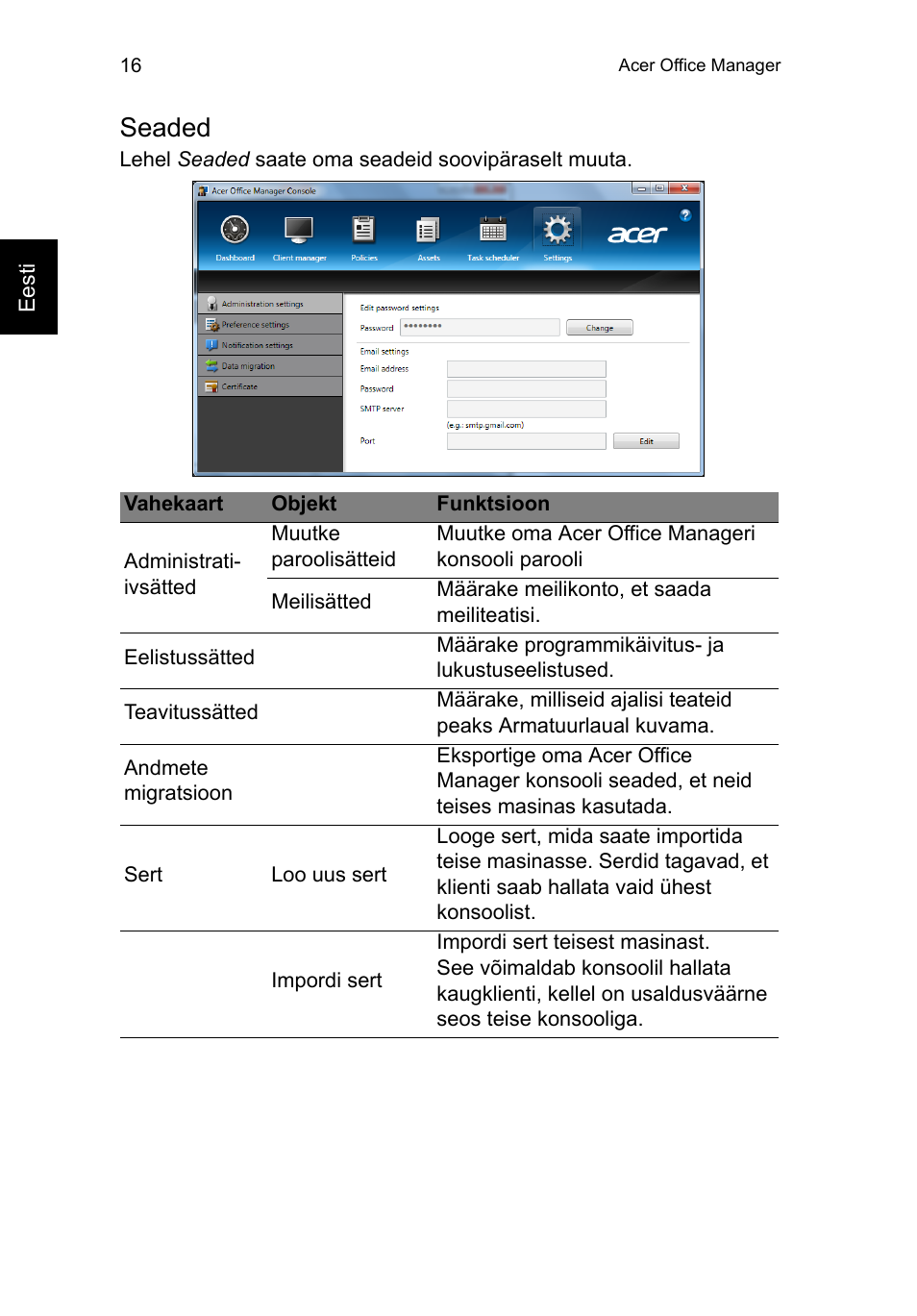 Seaded | Acer TravelMate P653-V User Manual | Page 1882 / 2742