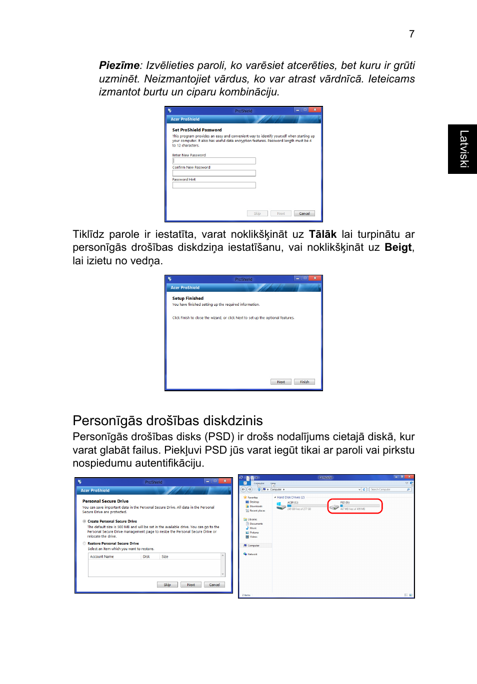 Personīgās drošības diskdzinis | Acer TravelMate P653-V User Manual | Page 1963 / 2742