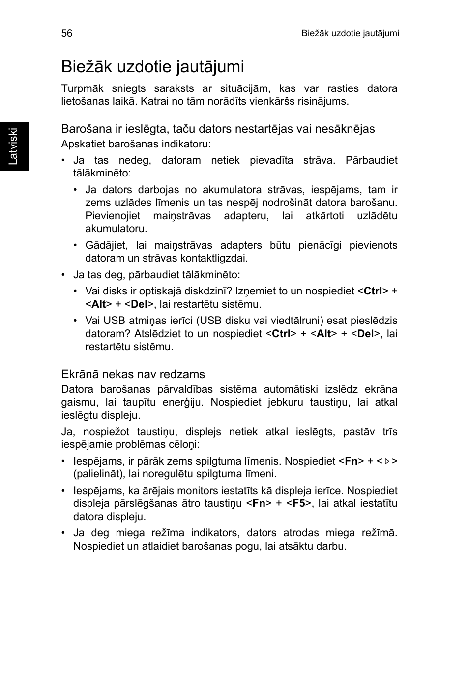 Biežāk uzdotie jautājumi | Acer TravelMate P653-V User Manual | Page 2012 / 2742