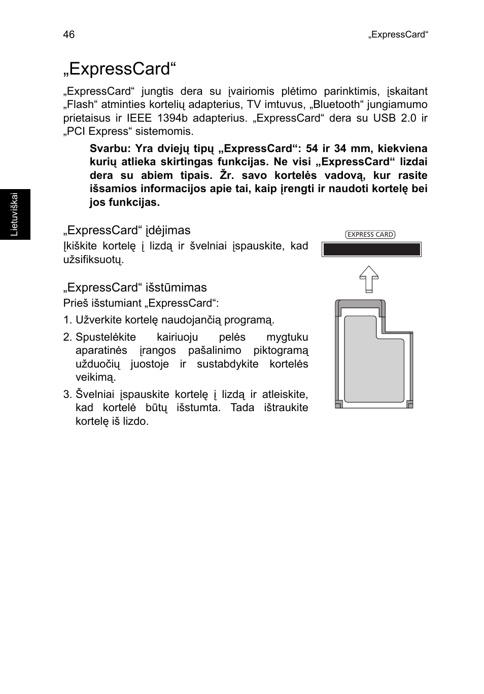 Expresscard | Acer TravelMate P653-V User Manual | Page 2094 / 2742