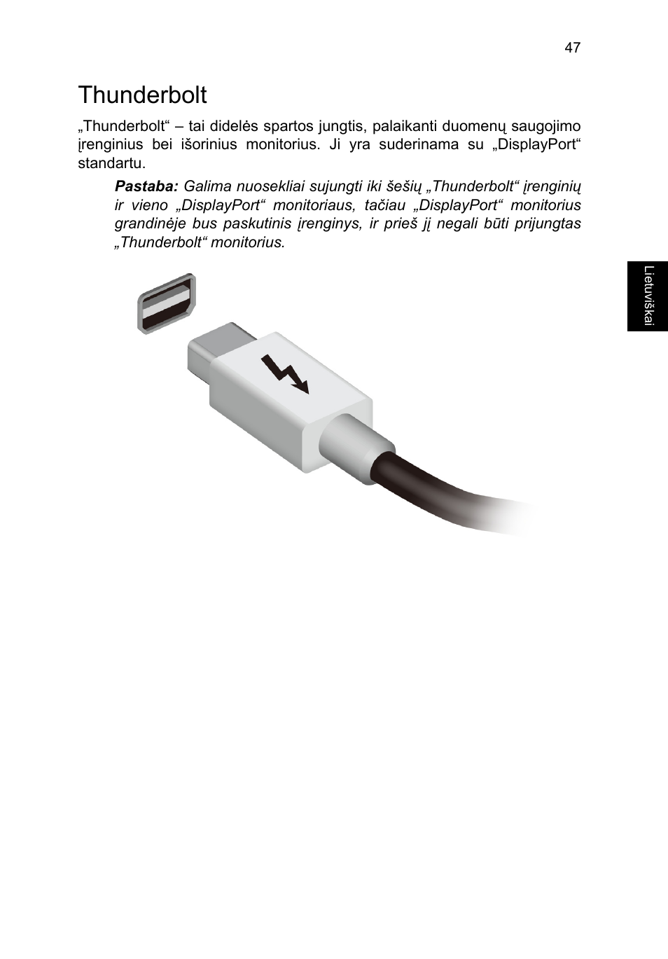 Thunderbolt | Acer TravelMate P653-V User Manual | Page 2095 / 2742