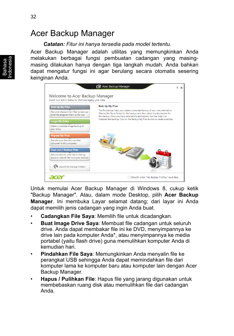 Acer backup manager | Acer TravelMate P653-V User Manual | Page 2608 / 2742