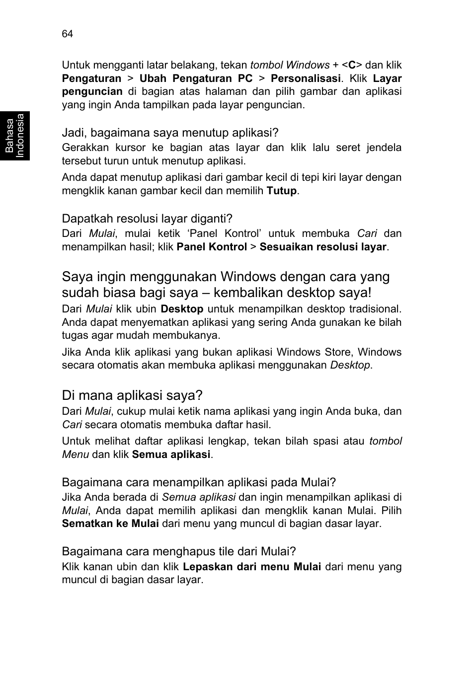 Di mana aplikasi saya | Acer TravelMate P653-V User Manual | Page 2640 / 2742
