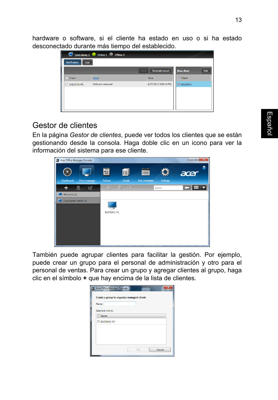 Gestor de clientes | Acer TravelMate P653-V User Manual | Page 409 / 2742