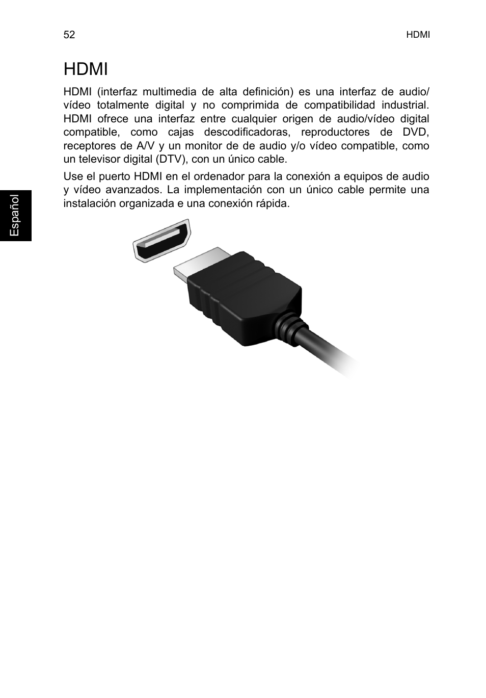 Hdmi | Acer TravelMate P653-V User Manual | Page 448 / 2742