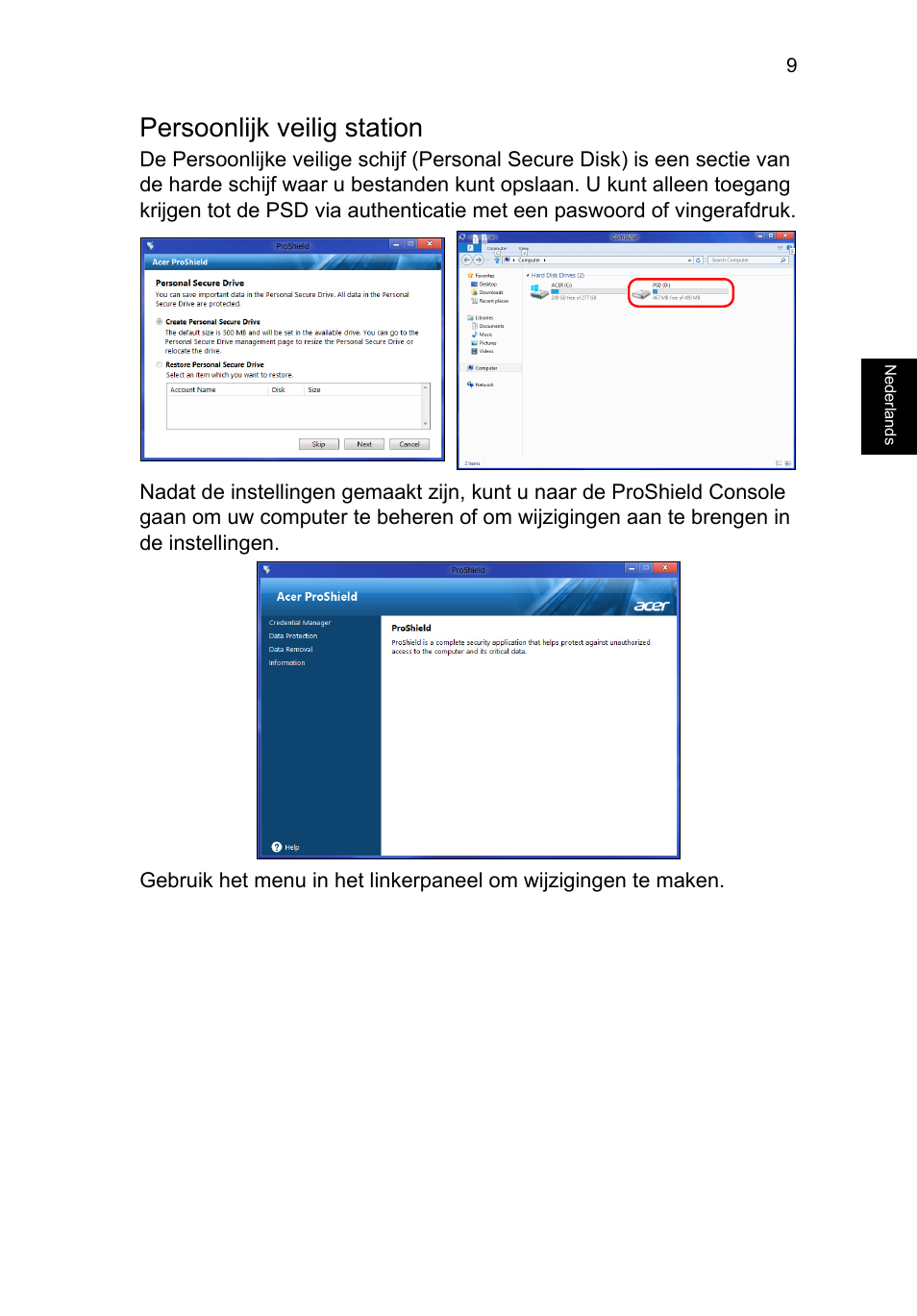 Persoonlijk veilig station | Acer TravelMate P653-V User Manual | Page 589 / 2742