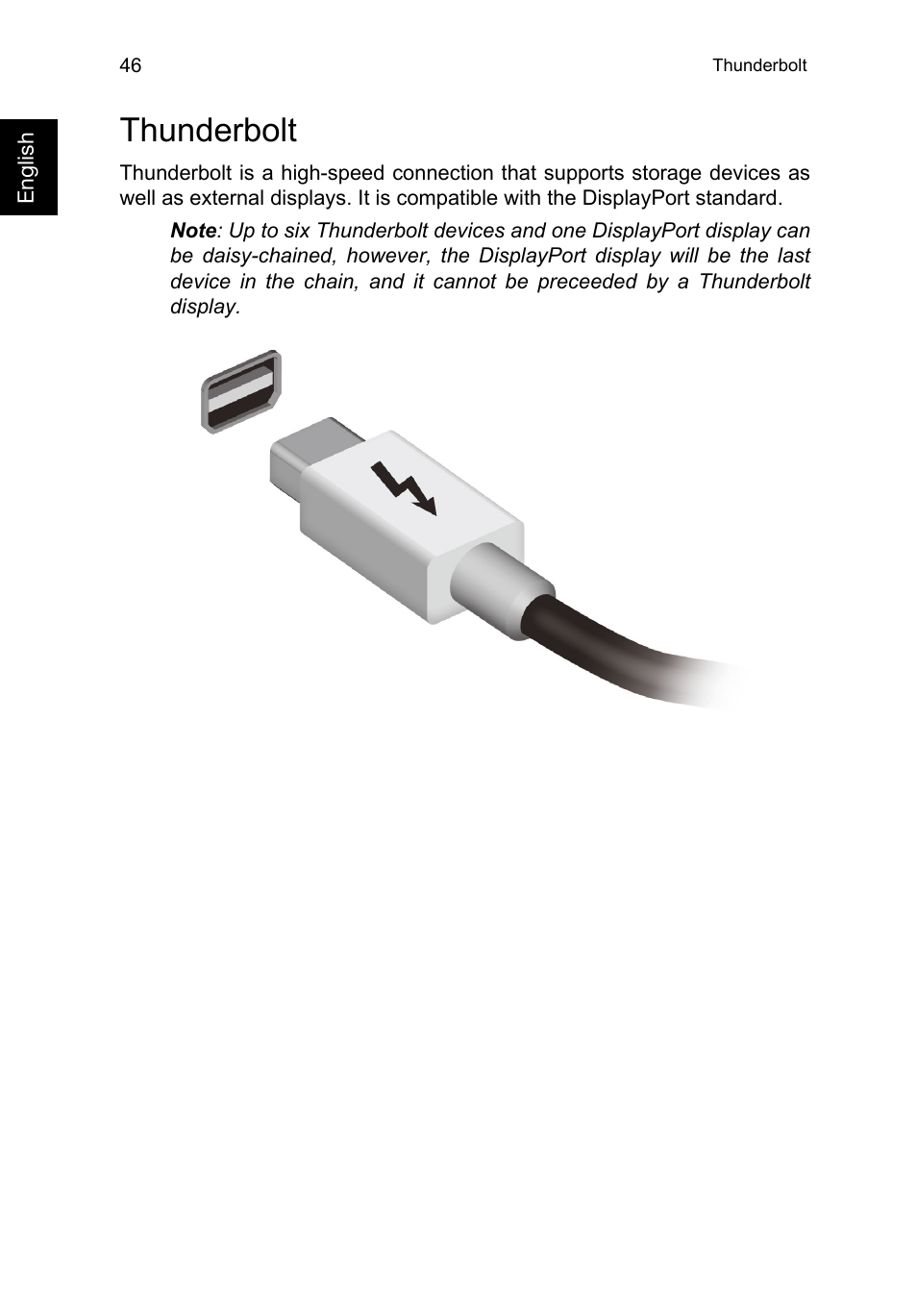 Thunderbolt | Acer TravelMate P653-V User Manual | Page 66 / 2742