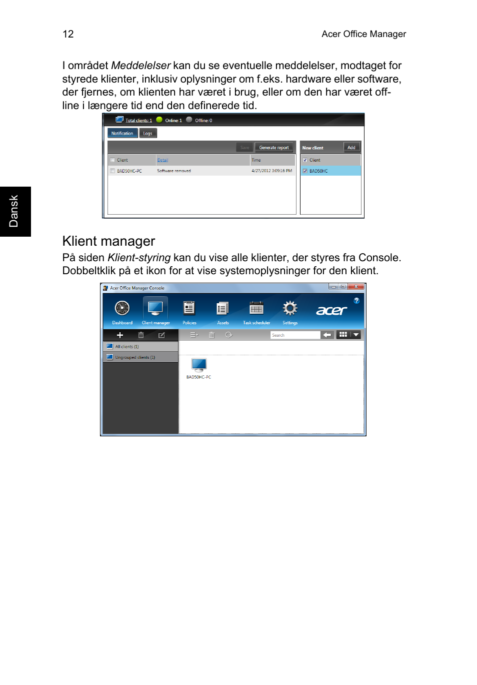 Klient manager | Acer TravelMate P653-V User Manual | Page 774 / 2742