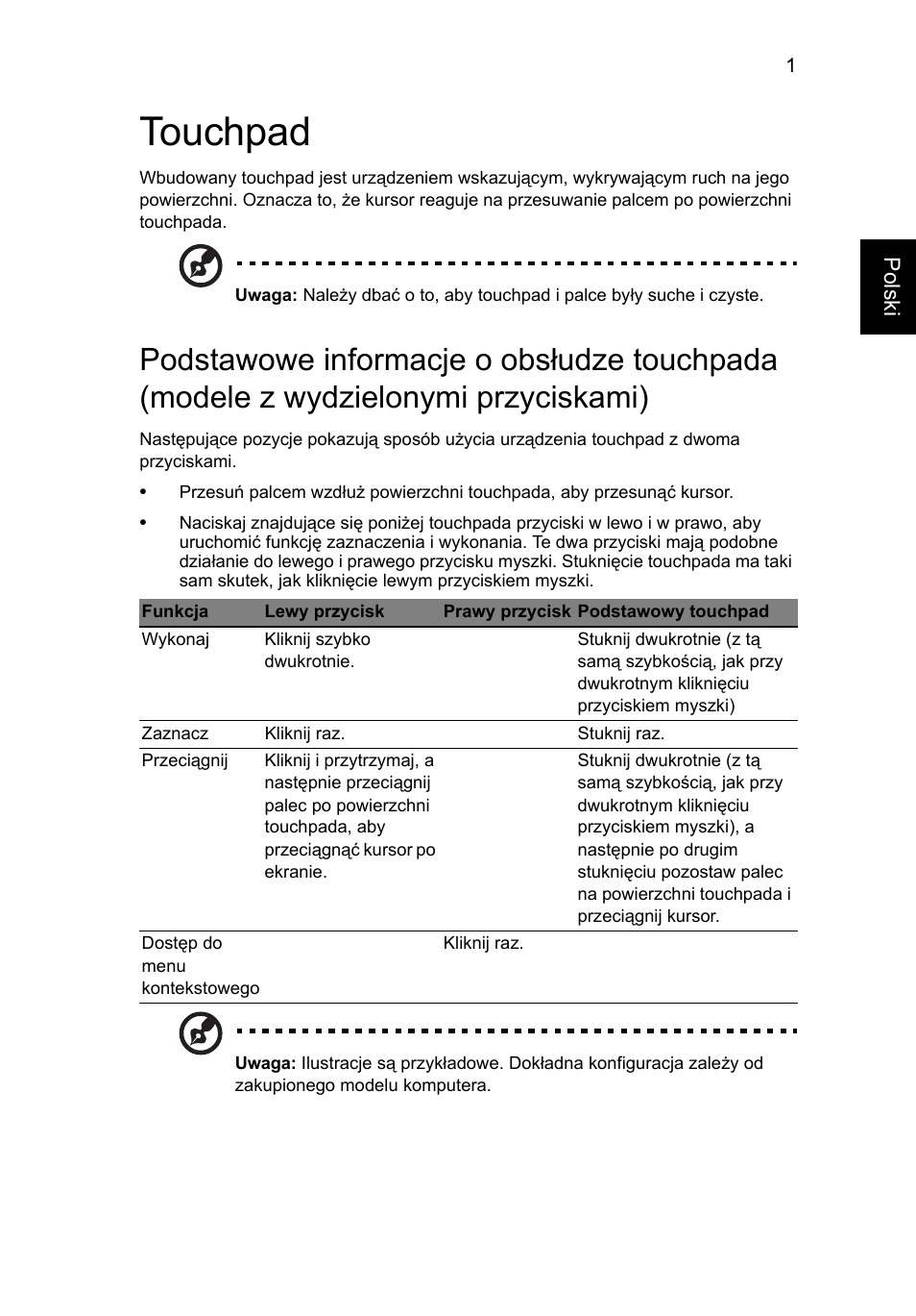 Touchpad | Acer Aspire V5-571G User Manual | Page 1031 / 2484