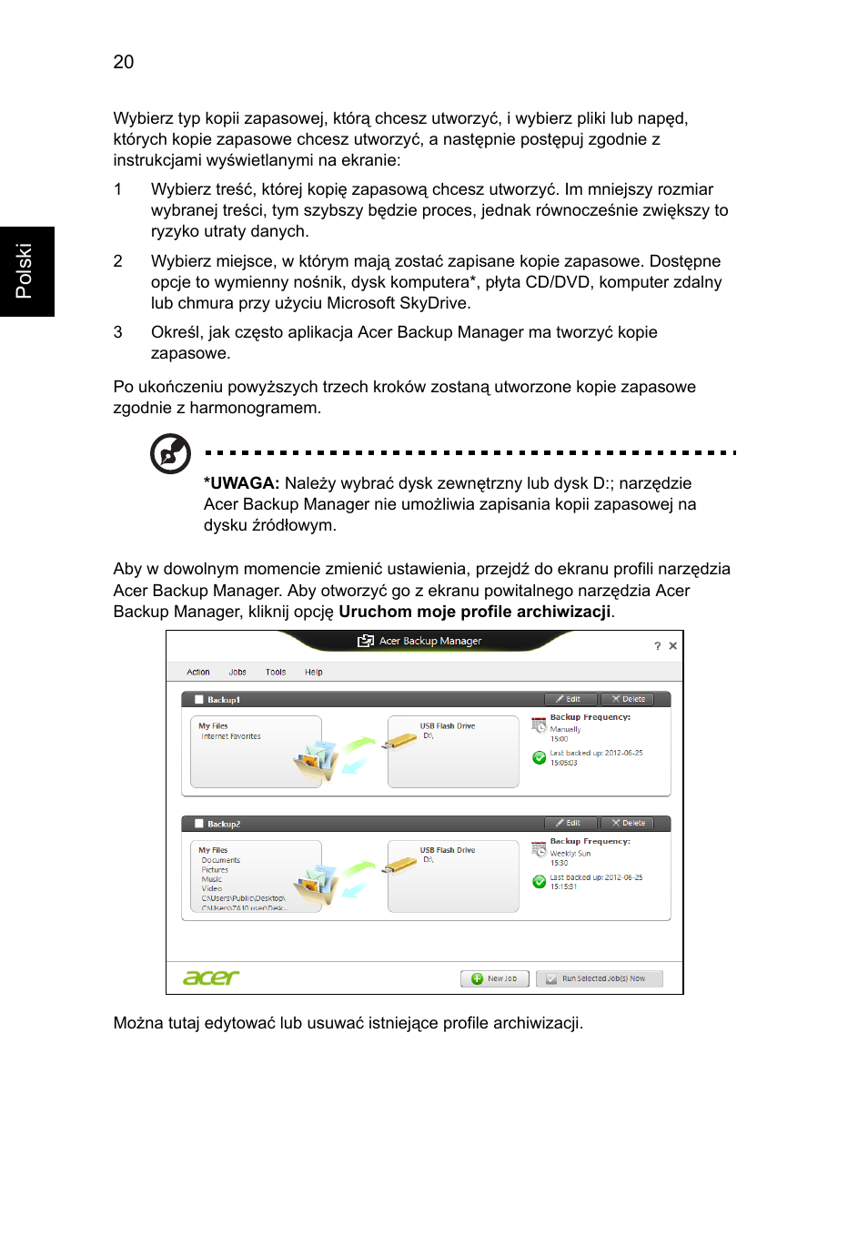 Polski | Acer Aspire V5-571G User Manual | Page 1050 / 2484