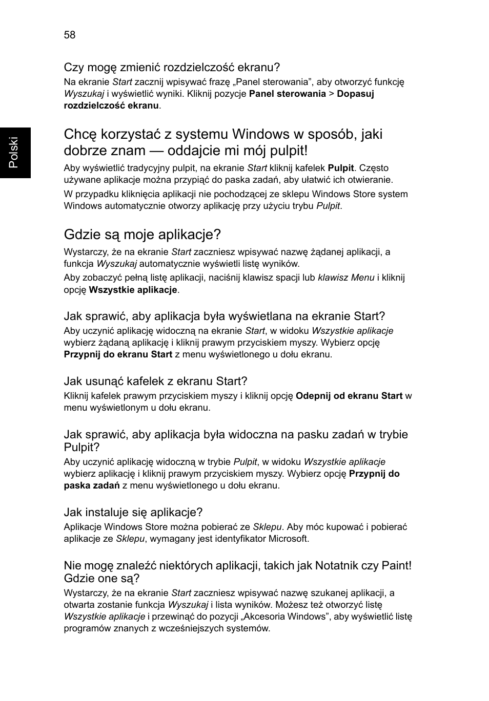 Gdzie są moje aplikacje | Acer Aspire V5-571G User Manual | Page 1088 / 2484