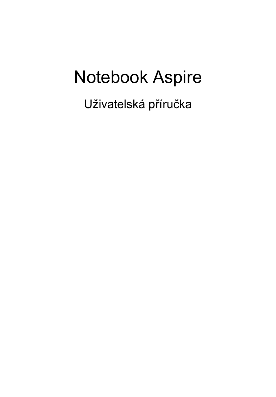 Čeština | Acer Aspire V5-571G User Manual | Page 1179 / 2484