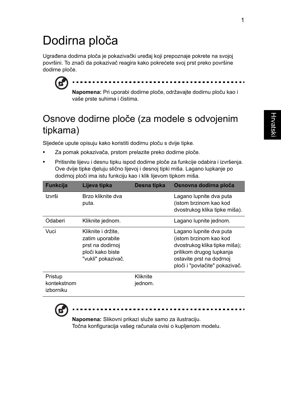 Dodirna ploča | Acer Aspire V5-571G User Manual | Page 1443 / 2484