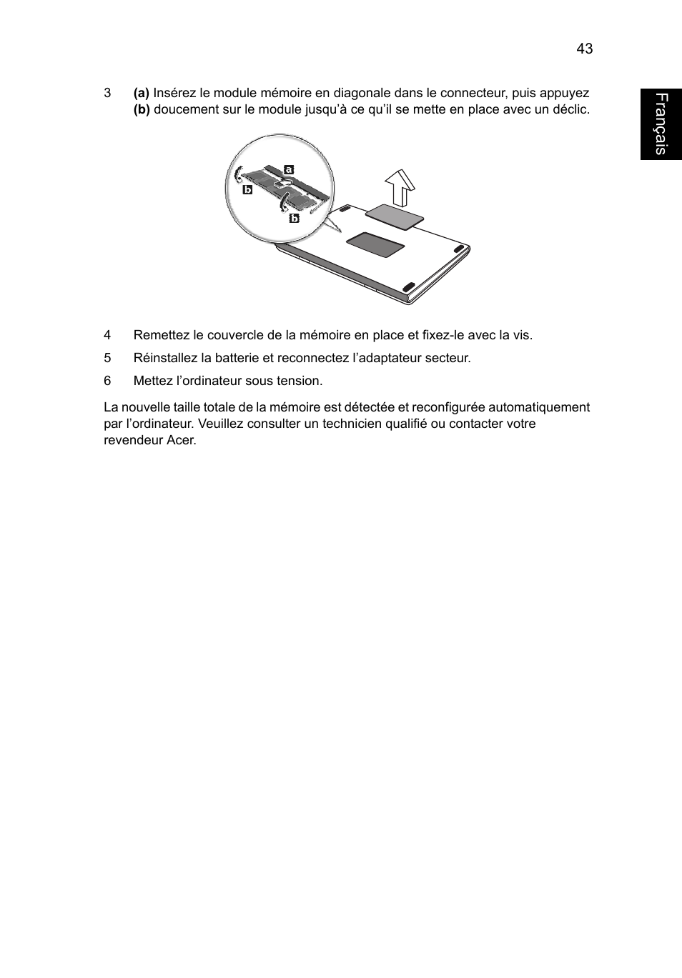 Français | Acer Aspire V5-571G User Manual | Page 151 / 2484