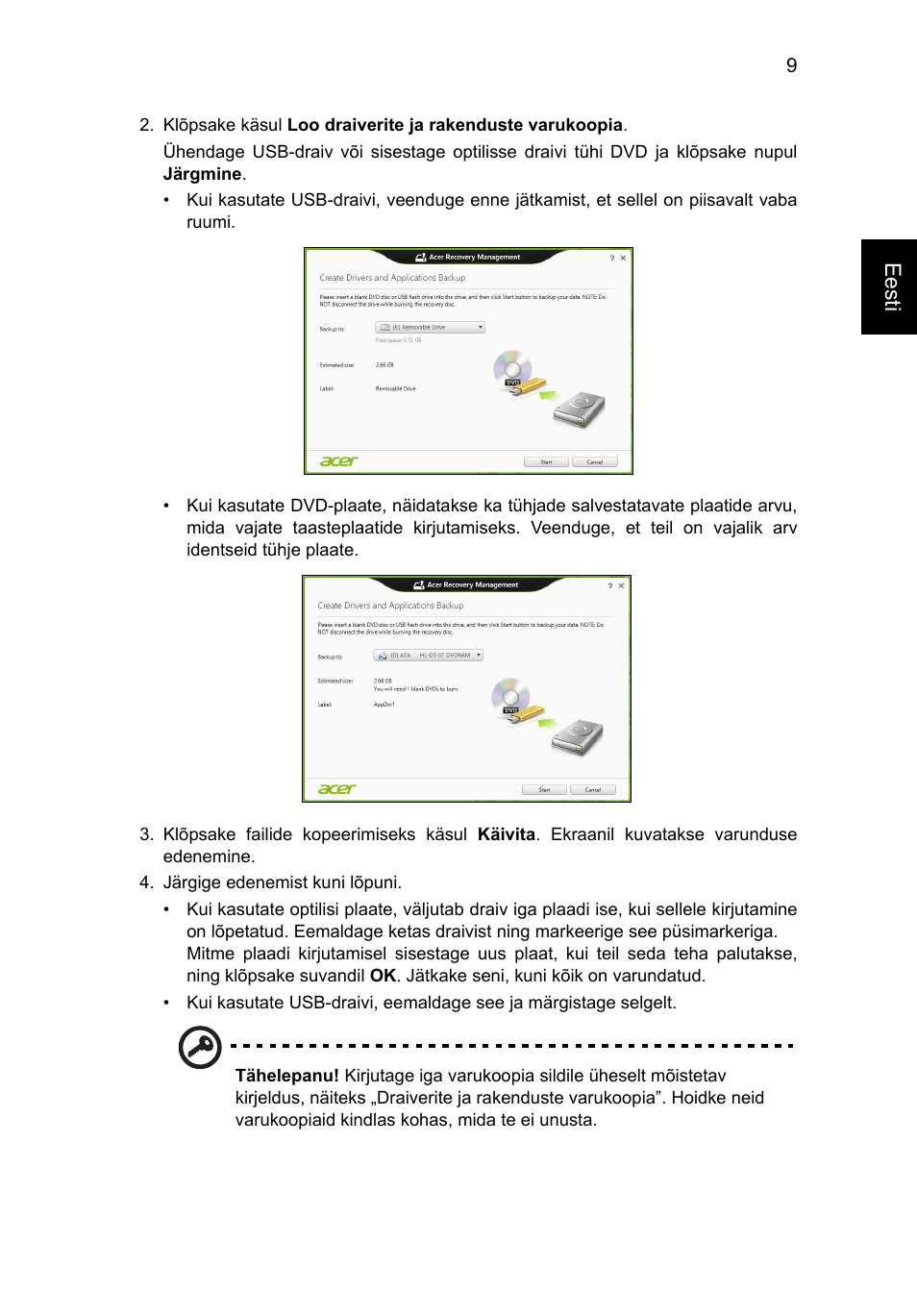 Eesti | Acer Aspire V5-571G User Manual | Page 1703 / 2484