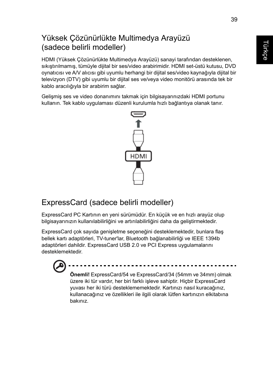 Expresscard (sadece belirli modeller) | Acer Aspire V5-571G User Manual | Page 2073 / 2484