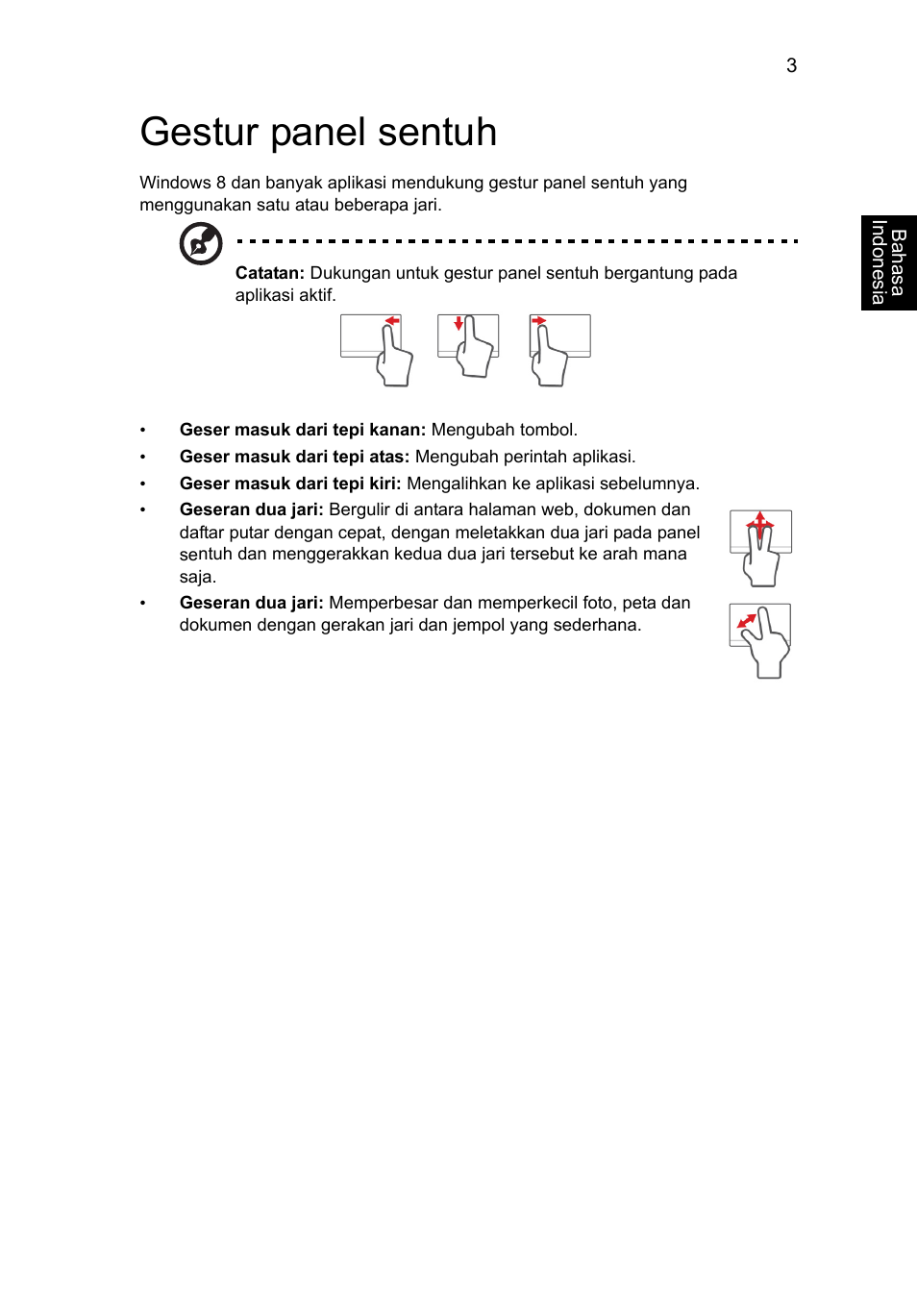 Gestur panel sentuh | Acer Aspire V5-571G User Manual | Page 2341 / 2484