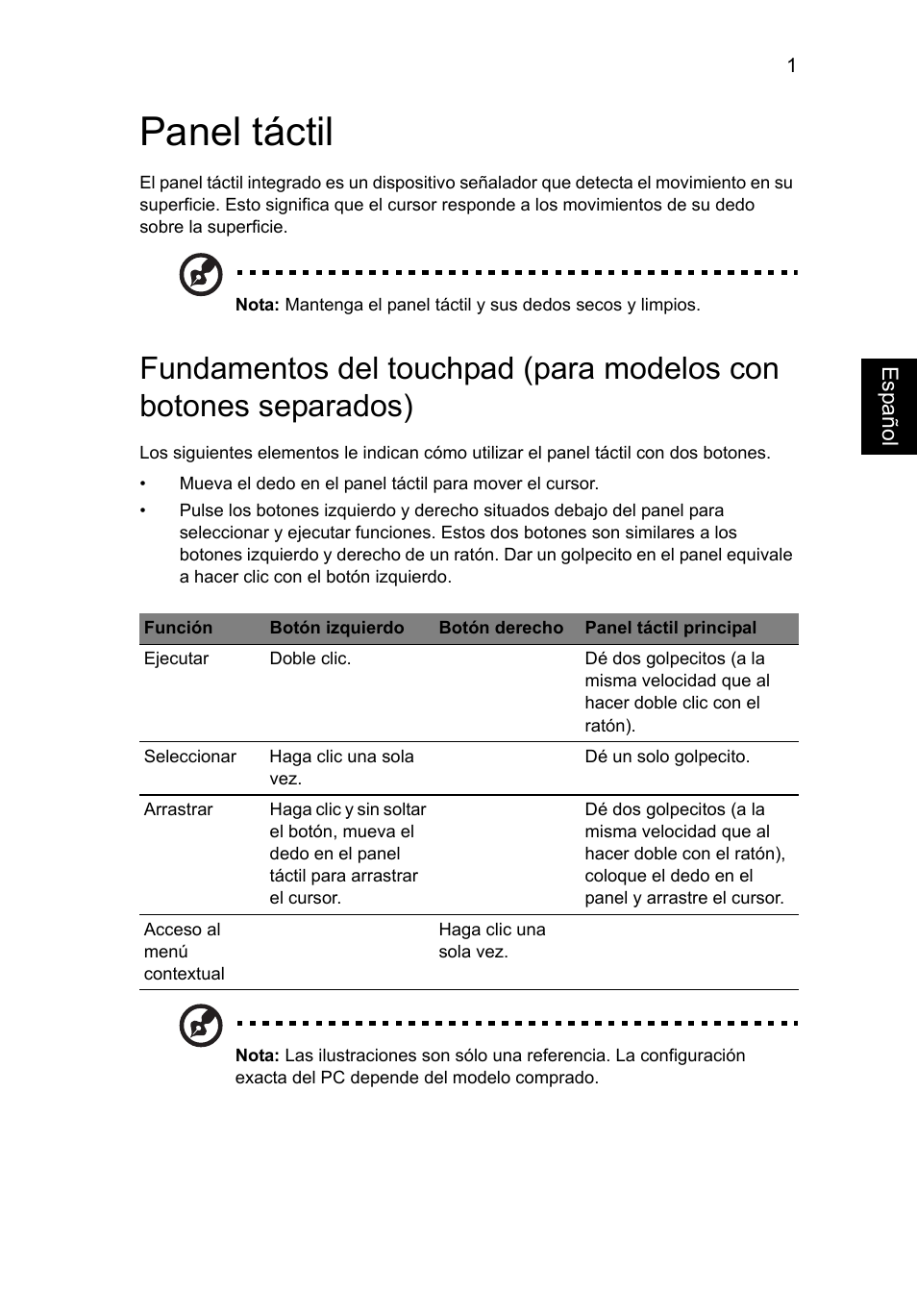 Panel táctil | Acer Aspire V5-571G User Manual | Page 367 / 2484