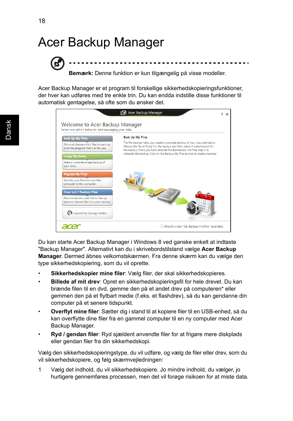 Acer backup manager | Acer Aspire V5-571G User Manual | Page 714 / 2484