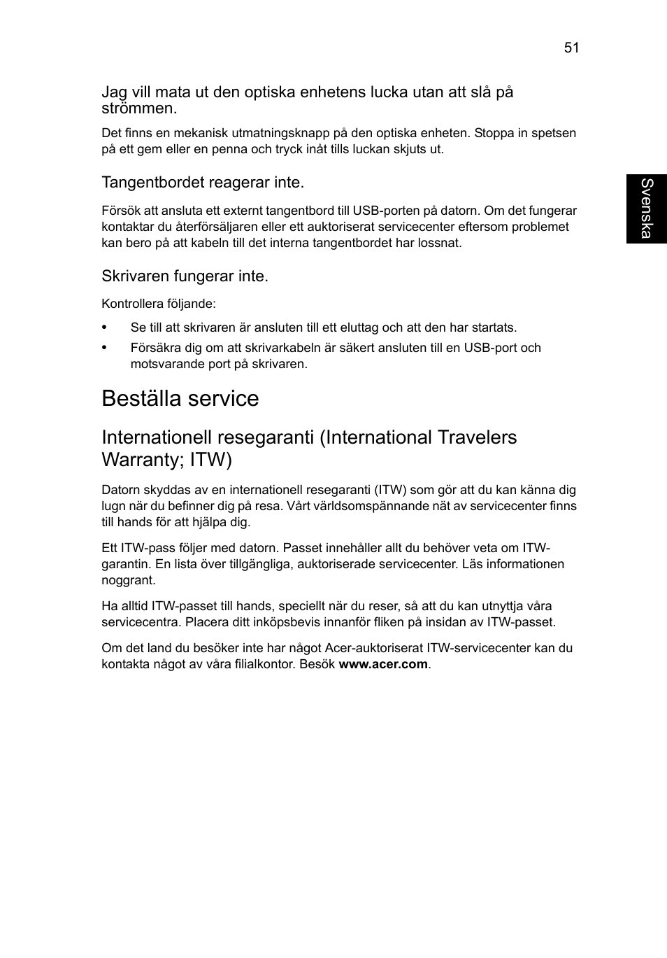 Beställa service | Acer Aspire V5-571G User Manual | Page 827 / 2484