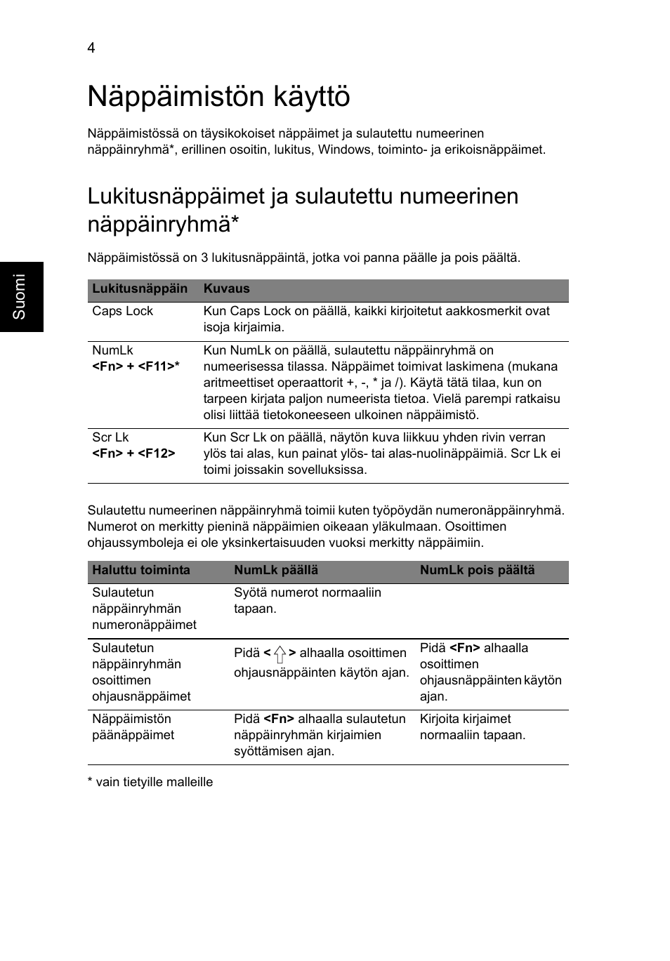 Näppäimistön käyttö | Acer Aspire V5-571G User Manual | Page 862 / 2484