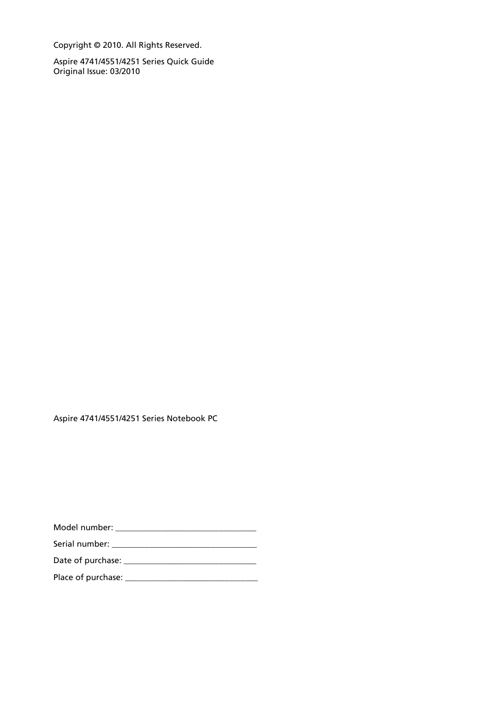 Acer Aspire 4741ZG User Manual | Page 4 / 313