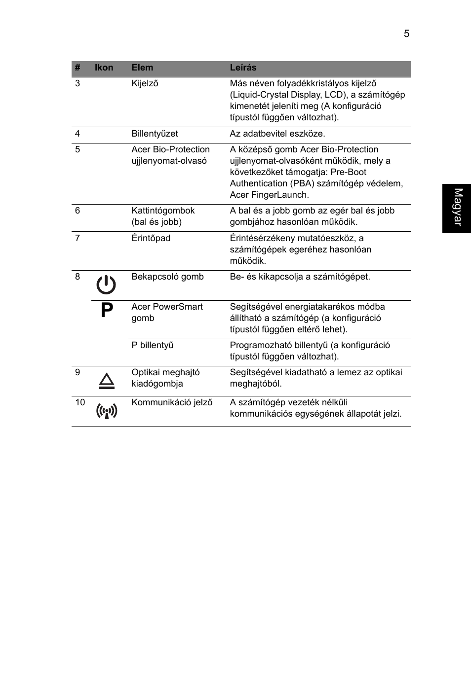 Acer TravelMate 8572Z User Manual | Page 139 / 314