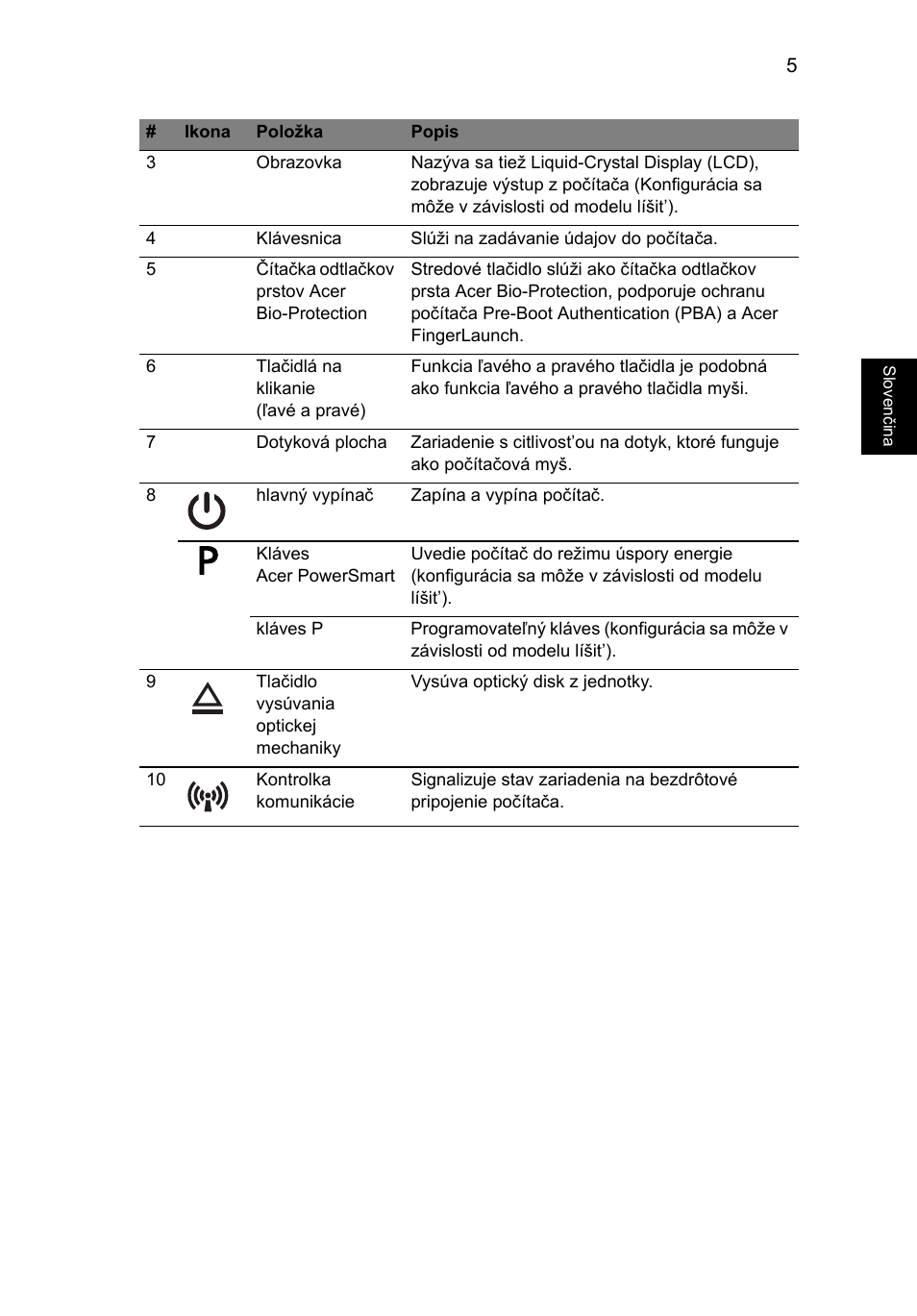 Acer TravelMate 8572Z User Manual | Page 159 / 314