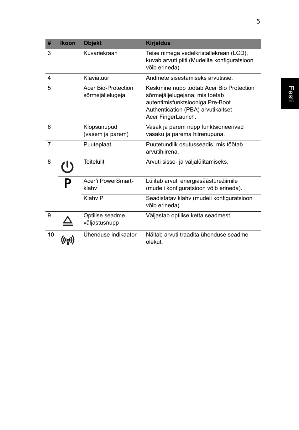 Acer TravelMate 8572Z User Manual | Page 209 / 314