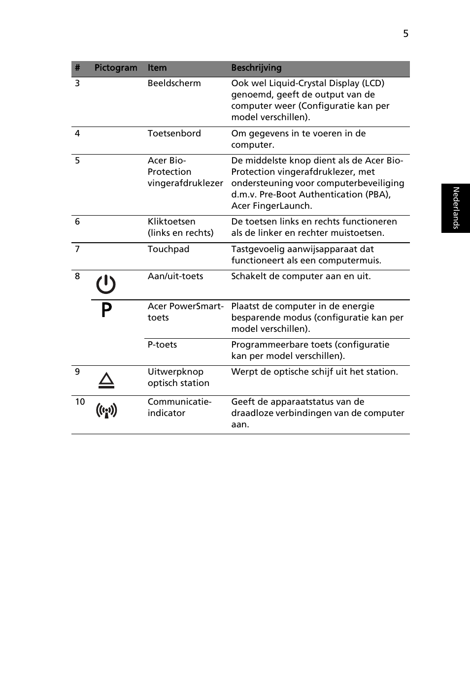 Acer TravelMate 8572Z User Manual | Page 69 / 314