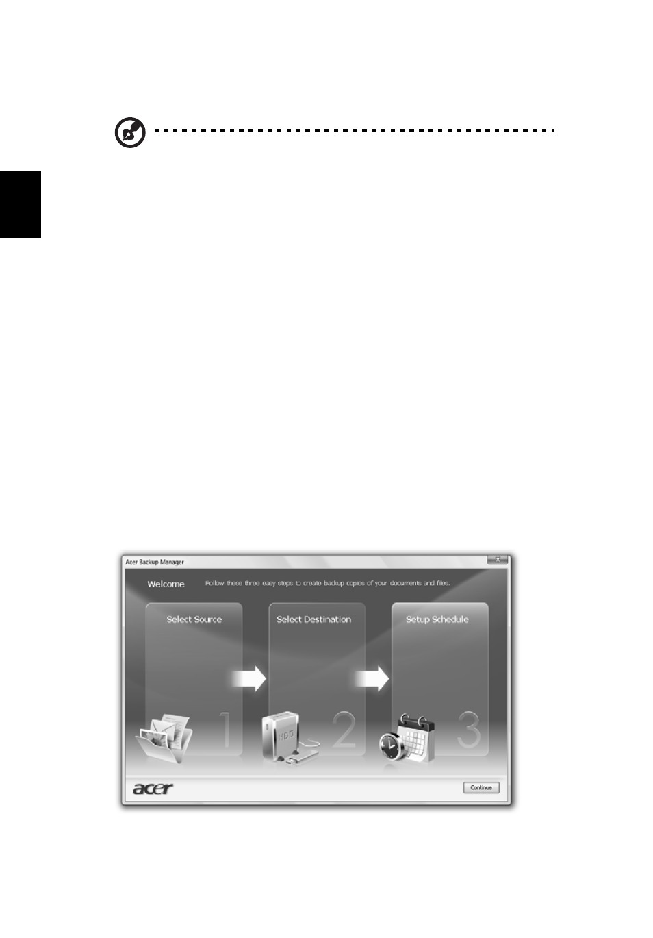 Acer backup manager | Acer Aspire 5745DG User Manual | Page 1472 / 2217