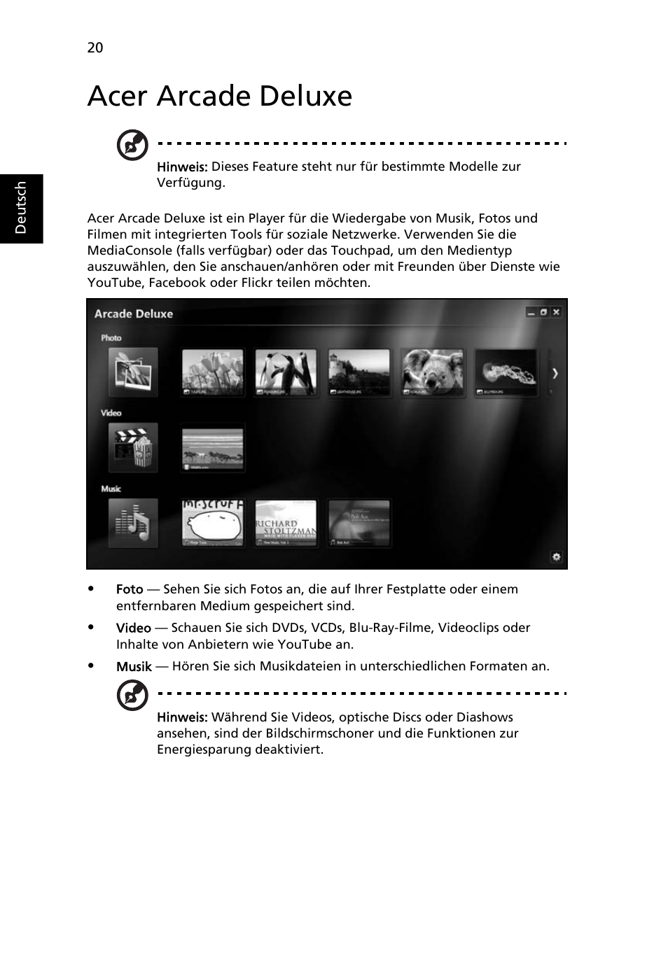 Acer arcade deluxe | Acer Aspire 5745DG User Manual | Page 190 / 2217