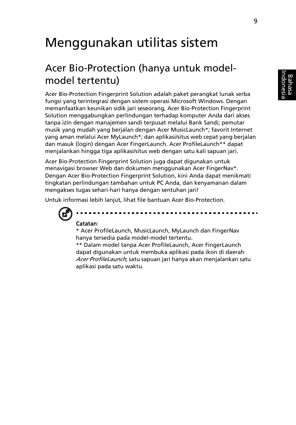 Menggunakan utilitas sistem | Acer Aspire 5745DG User Manual | Page 2099 / 2217