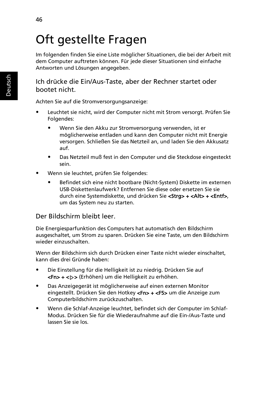 Oft gestellte fragen | Acer Aspire 5745DG User Manual | Page 216 / 2217