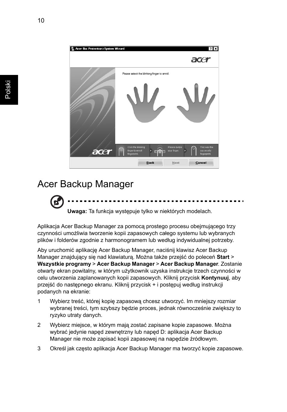 Acer backup manager | Acer Aspire 5745DG User Manual | Page 900 / 2217