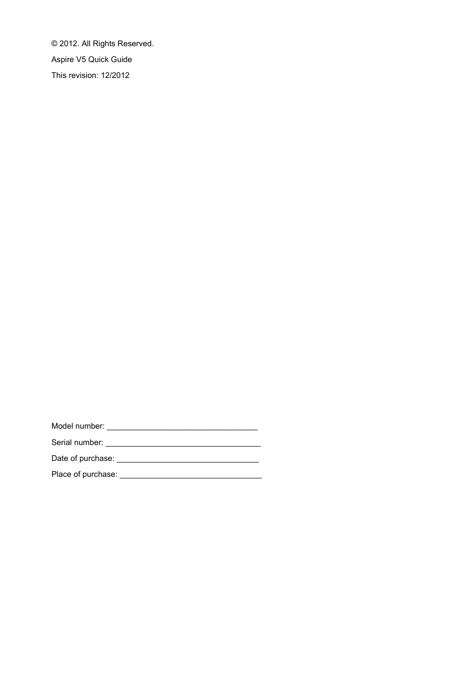 Acer Aspire V5-471G User Manual | Page 4 / 306