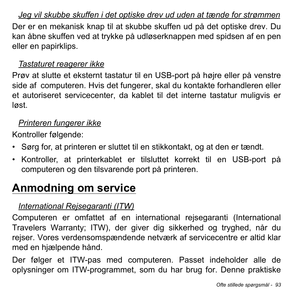 Anmodning om service | Acer Aspire M3-581TG User Manual | Page 1043 / 3478
