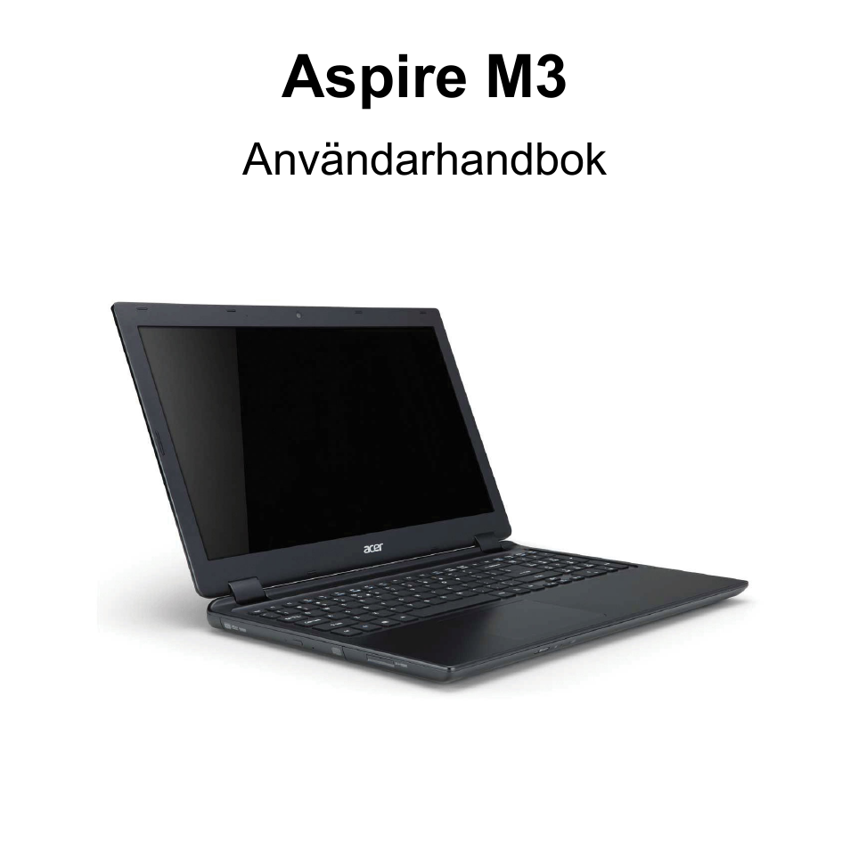 Svenska, Aspire m3 | Acer Aspire M3-581TG User Manual | Page 1063 / 3478