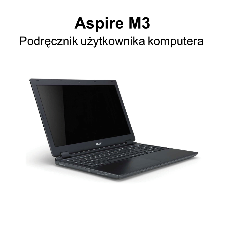 Polski, Aspire m3 | Acer Aspire M3-581TG User Manual | Page 1419 / 3478