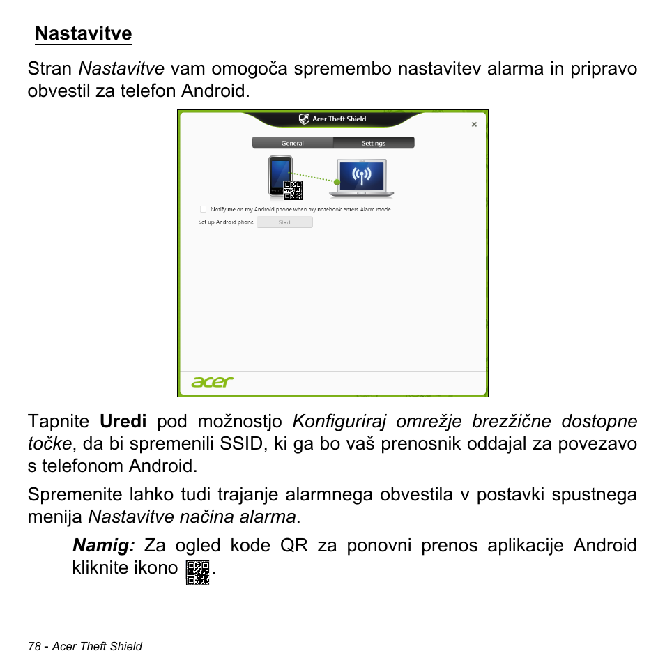 Nastavitve | Acer Aspire M3-581TG User Manual | Page 1972 / 3478