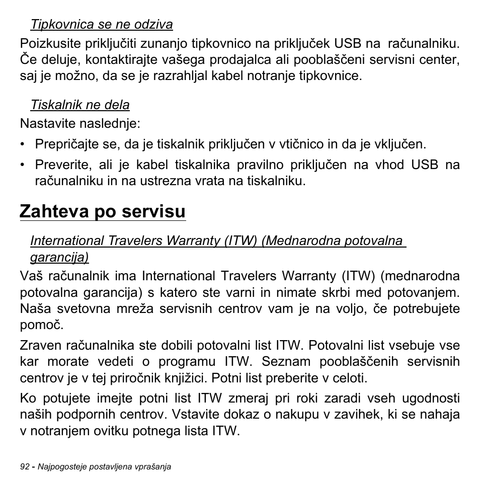 Zahteva po servisu | Acer Aspire M3-581TG User Manual | Page 1986 / 3478