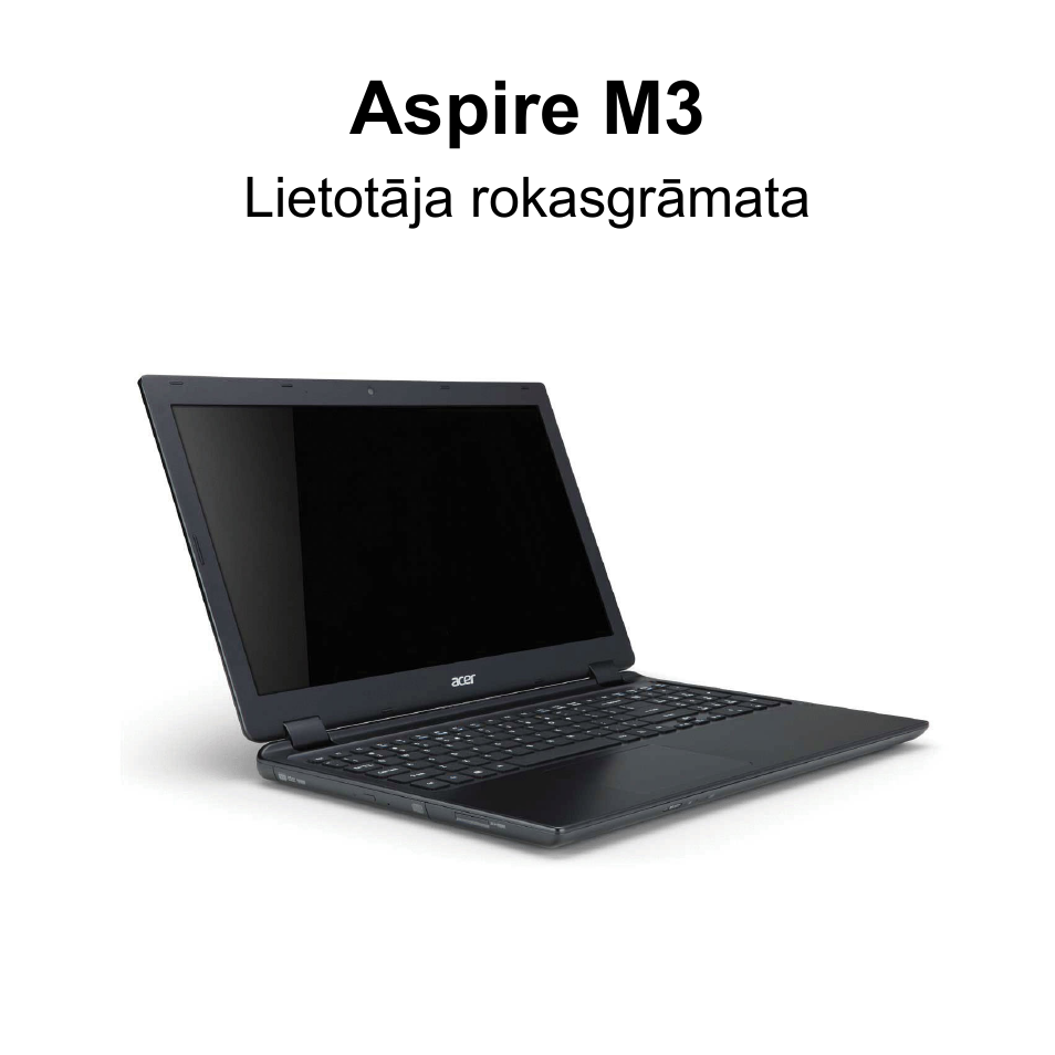 Latviski, Aspire m3 | Acer Aspire M3-581TG User Manual | Page 2479 / 3478