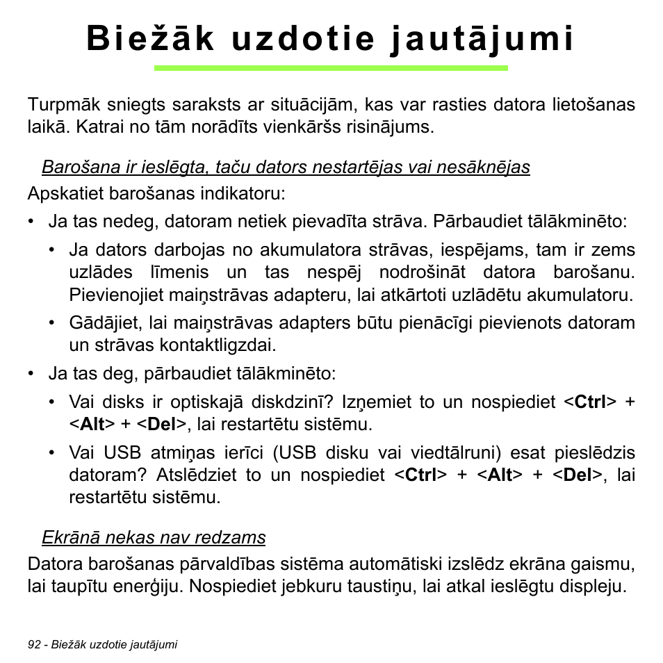 Biežāk uzdotie jautājumi | Acer Aspire M3-581TG User Manual | Page 2570 / 3478