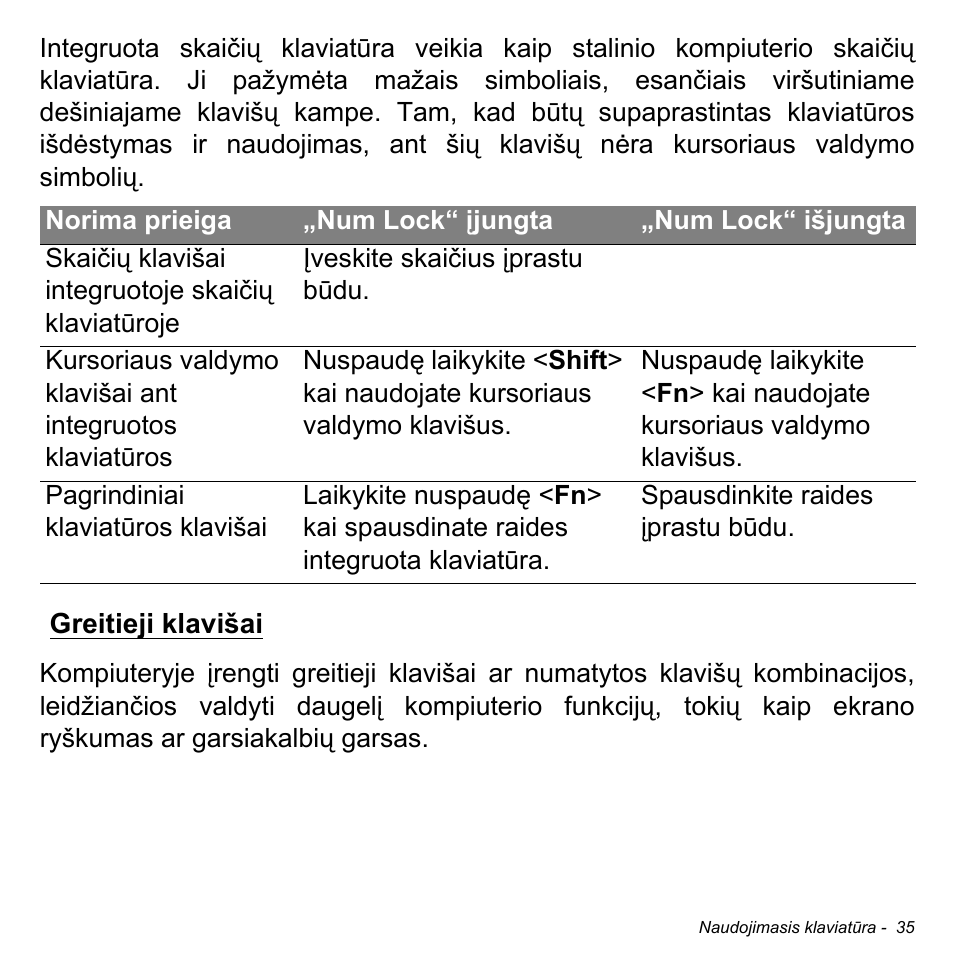 Greitieji klavišai | Acer Aspire M3-581TG User Manual | Page 2625 / 3478